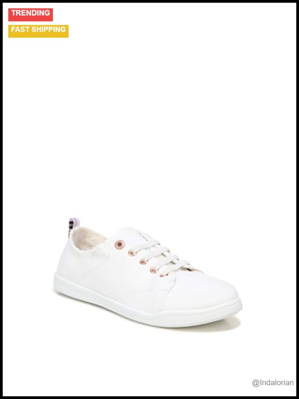 Vionic Pismo Casual Supportive Sneaker Eco-Conscious Canvas Comfort Walking Shoe